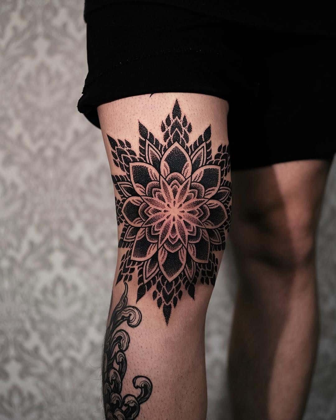 Top 100 Best Knee Tattoos For Women  Cap Design Ideas