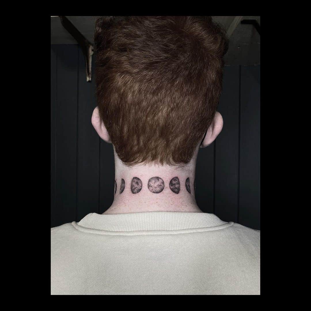 55 Attractive Back of Neck Tattoo Designs  For Creative Juice