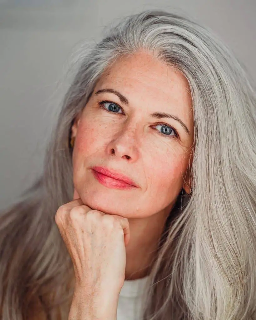 Top 30 Hairstyles For Grey Hair Over 60 (2023 Update) - Tattooed Martha