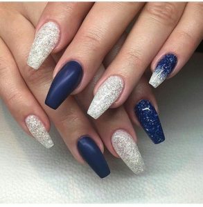 Top 25 Best Navy Blue Nail Design Ideas (2021 Updated) - Tattooed Martha