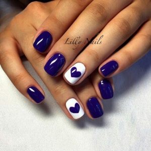 Top 25 Best Navy Blue Nail Design Ideas (2022 Updated) - Tattooed Martha