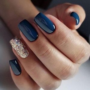 Top 25 Best Navy Blue Nail Design Ideas (2021 Updated) - Tattooed Martha