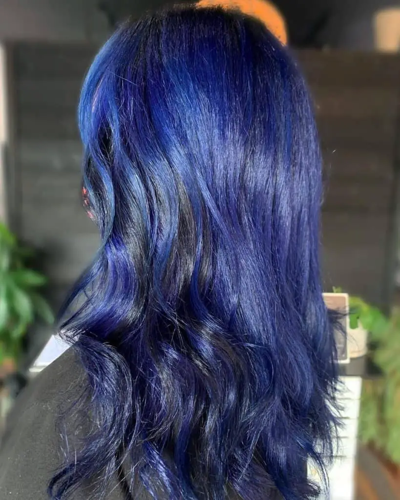 Top 30 Stylish Black & Blue Hair Ideas For Younger Women (2023 Update ...