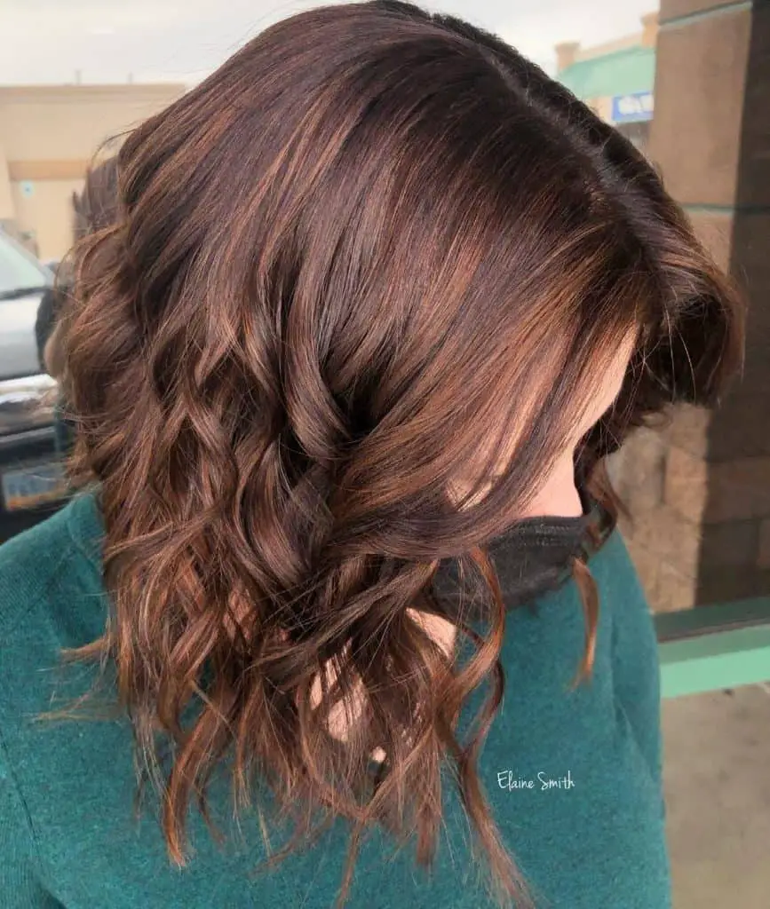 Top 30 Copper Highlights On Brown Hair Short And Long Tattooed Martha 