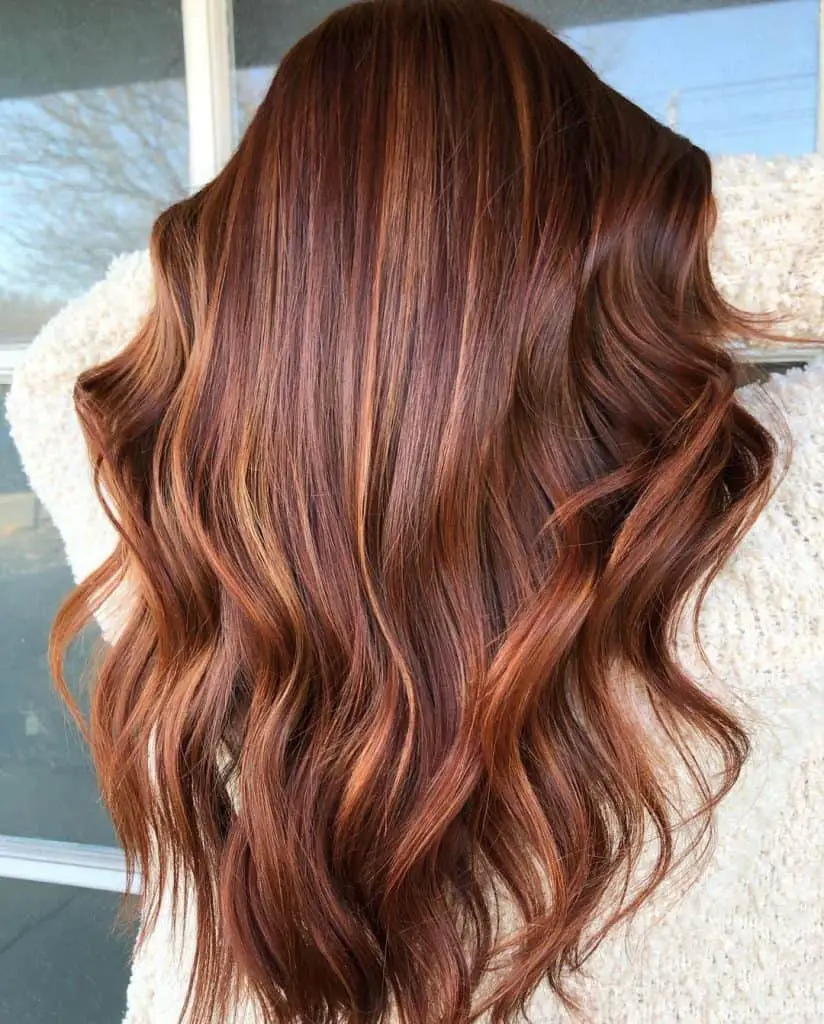 Top 30 Copper Highlights On Brown Hair Short And Long Tattooed Martha 