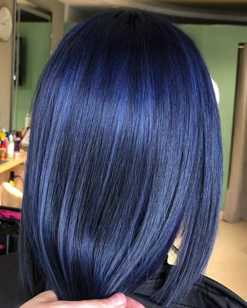 Top 30 Stylish Black & Blue Hair Ideas For Younger Women (2023 Update ...