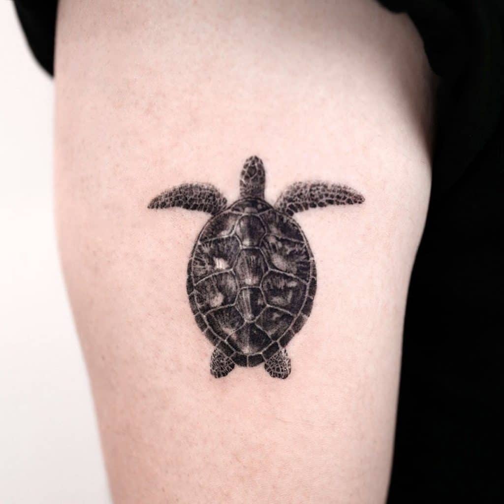 Top 40 Magnificent Sea Turtle Tattoo Design Ideas (2023 Update ...