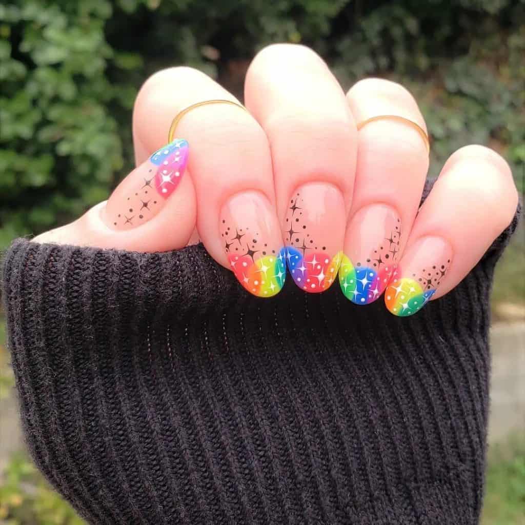 Top 30 Beautiful Rainbow Nail Design Ideas 2022 - Tattooed Martha